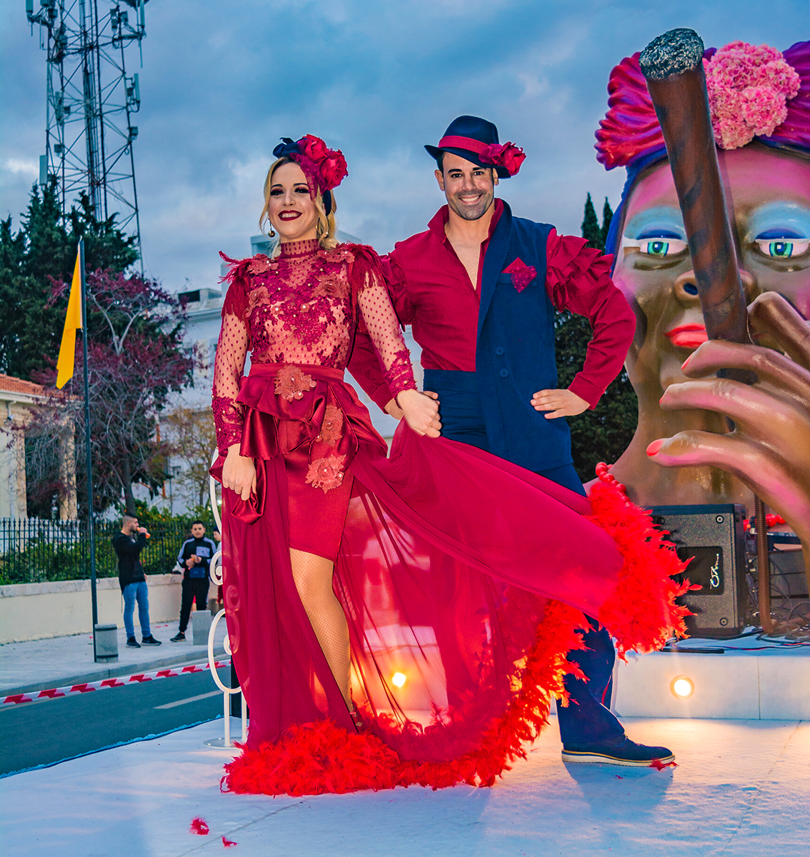 Дымный четверг и карнавал в Пафосе – яркое, удивительное зрелище! (Фото): фото 17