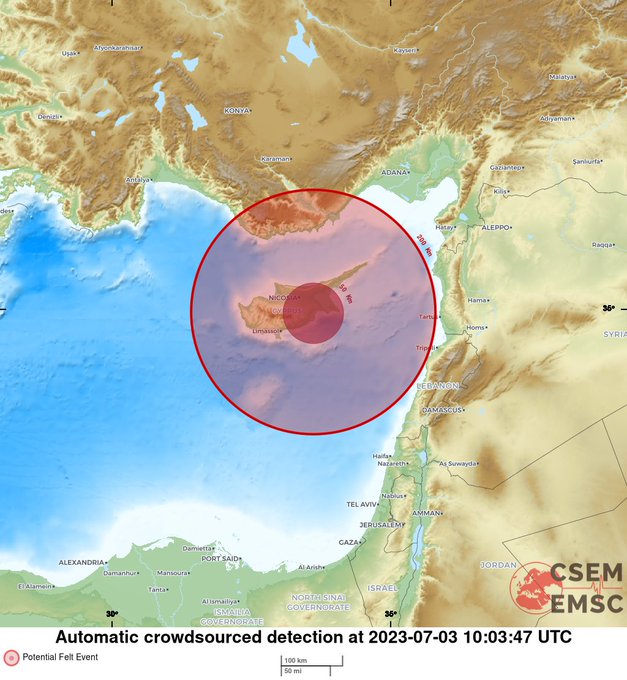 В понедельник на Кипре произошло небольшое землетрясение: фото 2