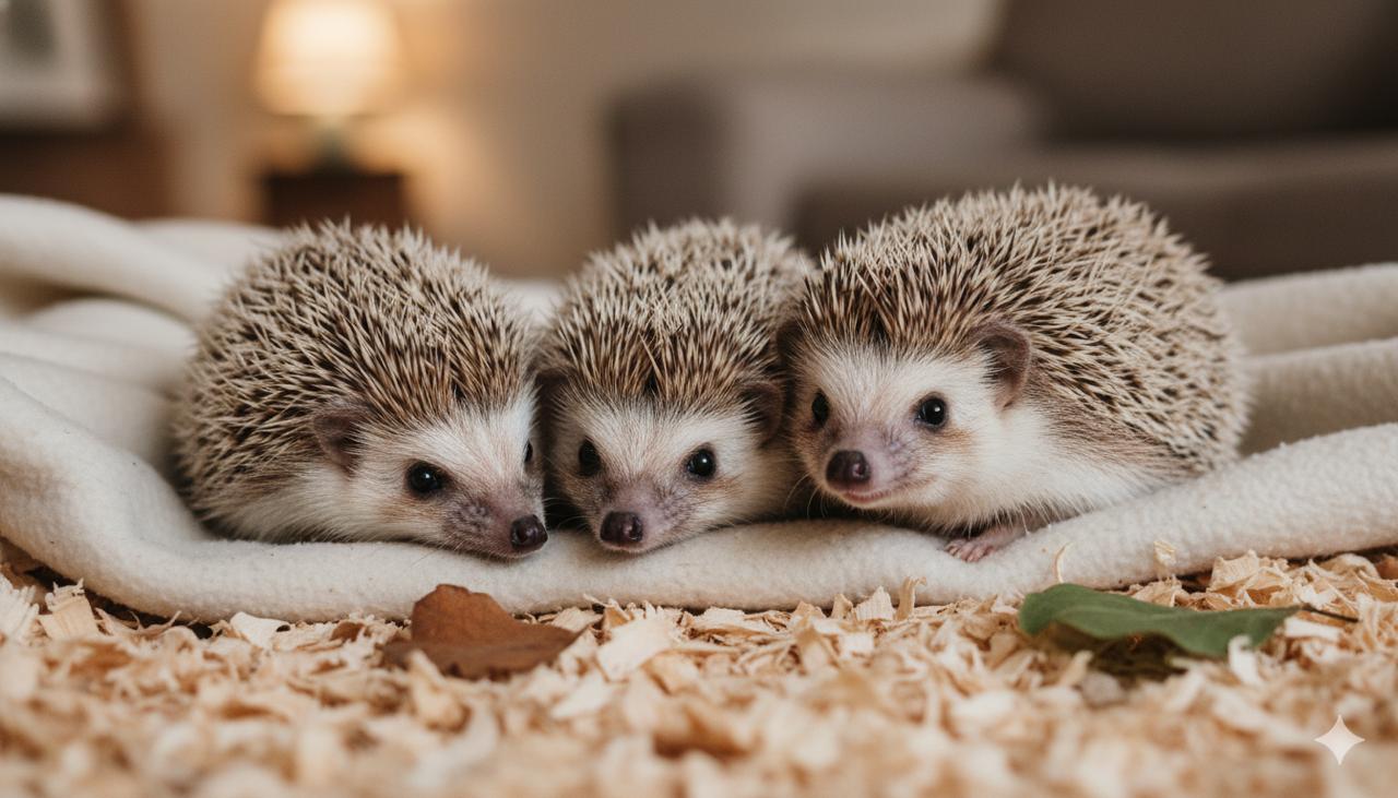 африканские ежи