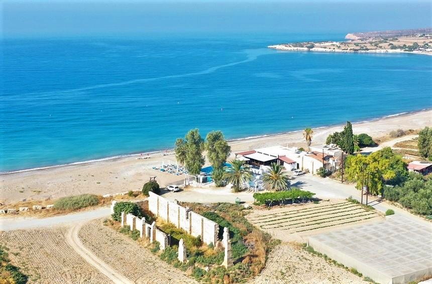 Пляж Авдиму - немноголюдный и уникальный пляж на морском побережье Кипра! : фото 16