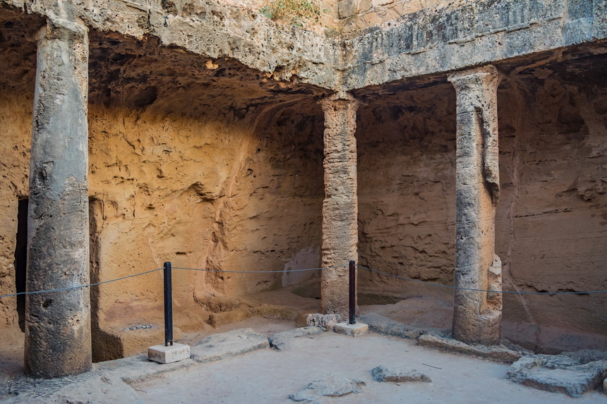 Гробницы Королей - одно из самых привлекательных мест в Пафосе: фото 44