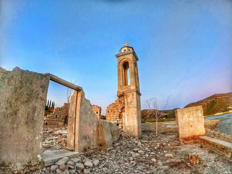 Сохранившиеся руины церкви Святого Николая