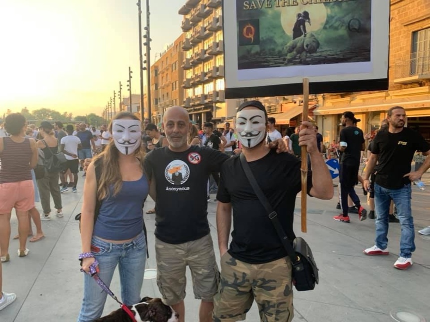 В Никосии прошла очередная акция против карантинных мер: фото 3