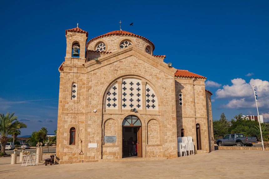 Храм Святого Георгия на мысе Дрепано на Кипре : фото 6