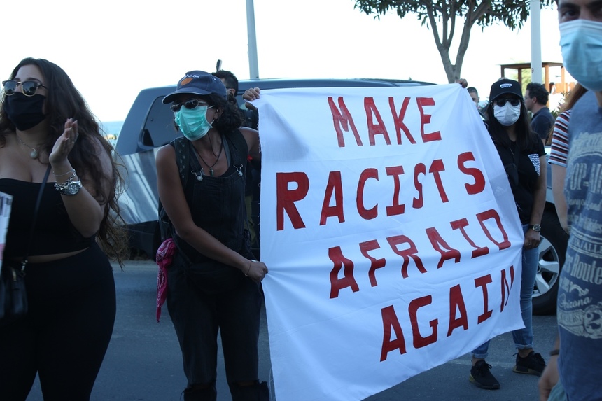 В Лимассоле прошел митинг в поддержку беженцев и движения Black Lives Matter: фото 3