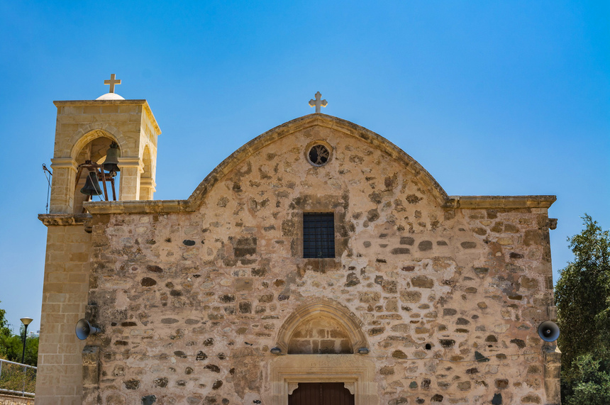 Церковь Святого Георгия в деревне Ахелия на Кипре: фото 33