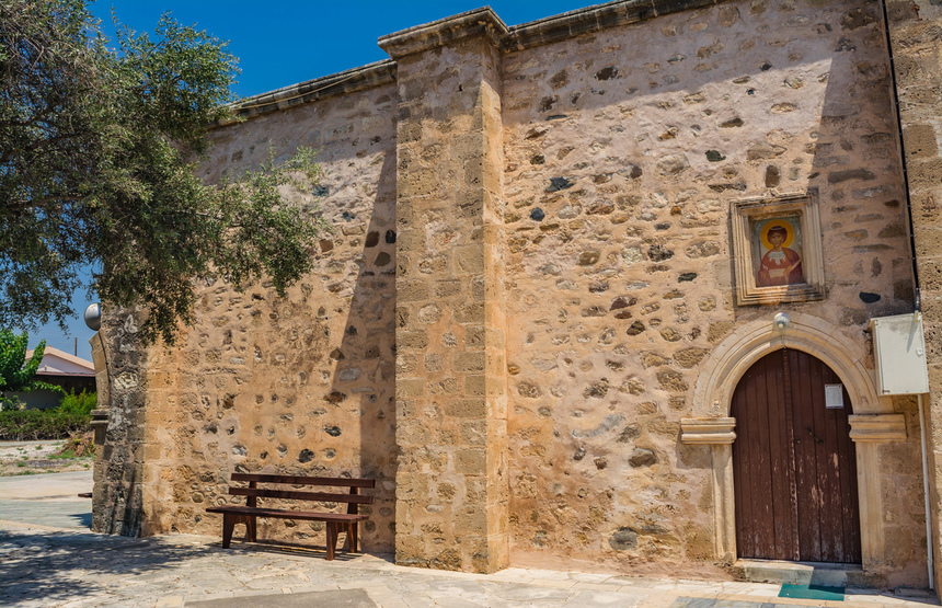 Церковь Святого Георгия в деревне Ахелия на Кипре: фото 7