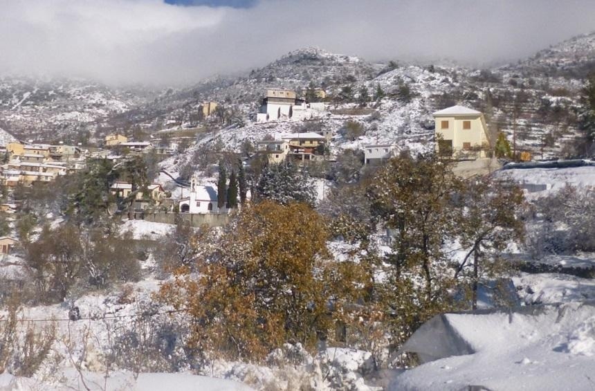 Маленькие кипрские деревушки оделись в белое! (Фото): фото 6