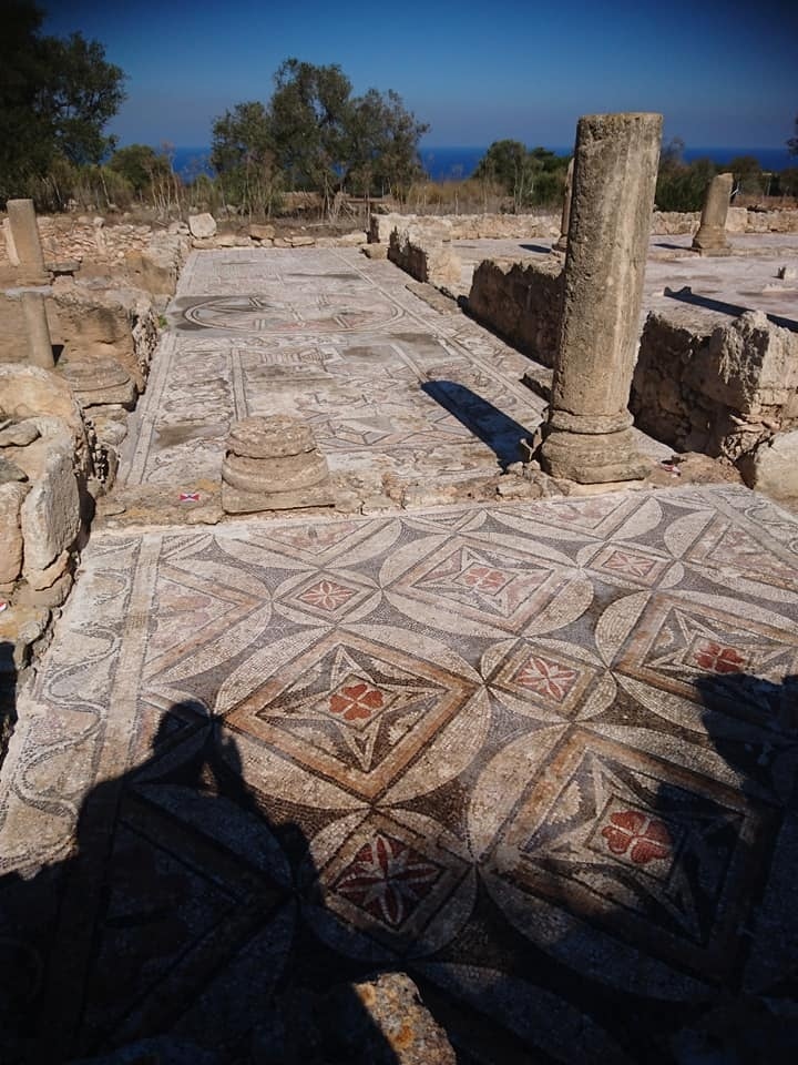  На полуострове Карпас  восстановили мозаики древней базилики Святой Троицы : фото 8