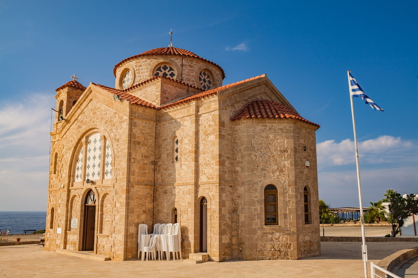 Храм Святого Георгия на мысе Дрепано на Кипре : фото 4