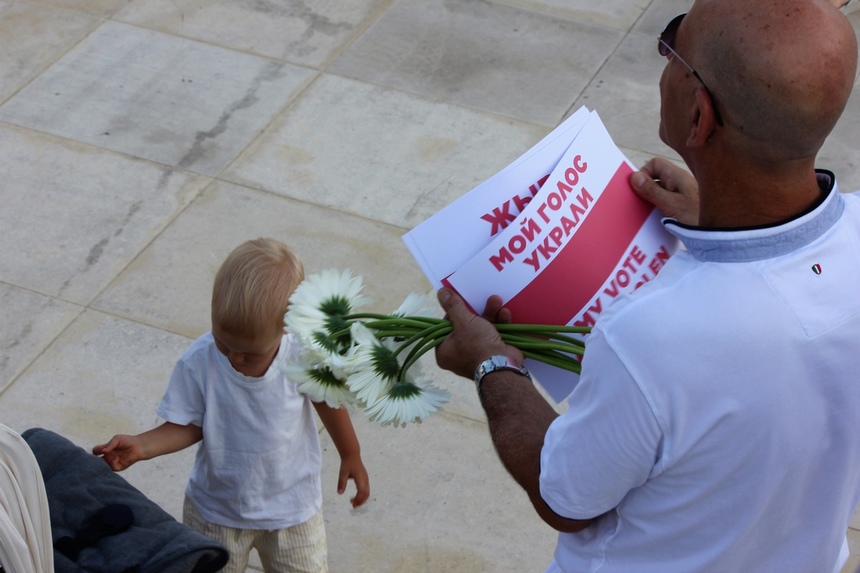 На Кипре прошли акции солидарности с жителями Беларуси: фото 28