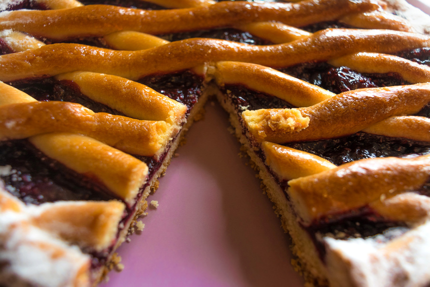 Кипрский пирог с ягодным джемом - Паста Флора: фото 8