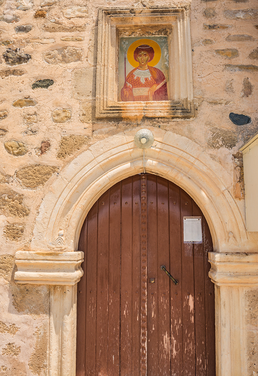 Церковь Святого Георгия в деревне Ахелия на Кипре: фото 65