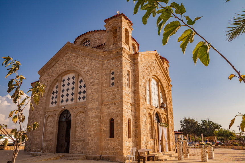 Храм Святого Георгия на мысе Дрепано на Кипре : фото 7