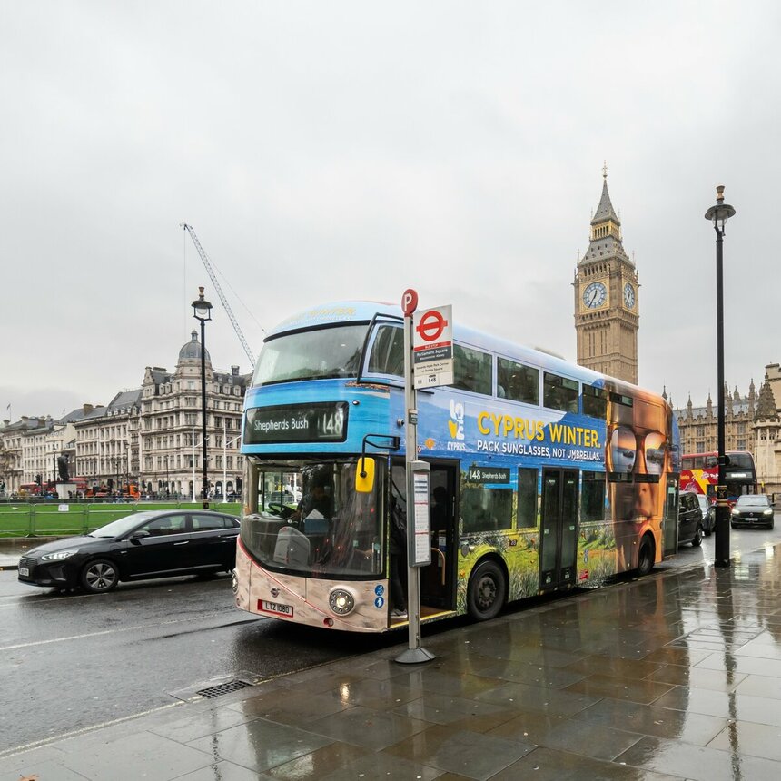 Безжалостный кипрский туристический маркетинг на улицах Лондона: фото 2