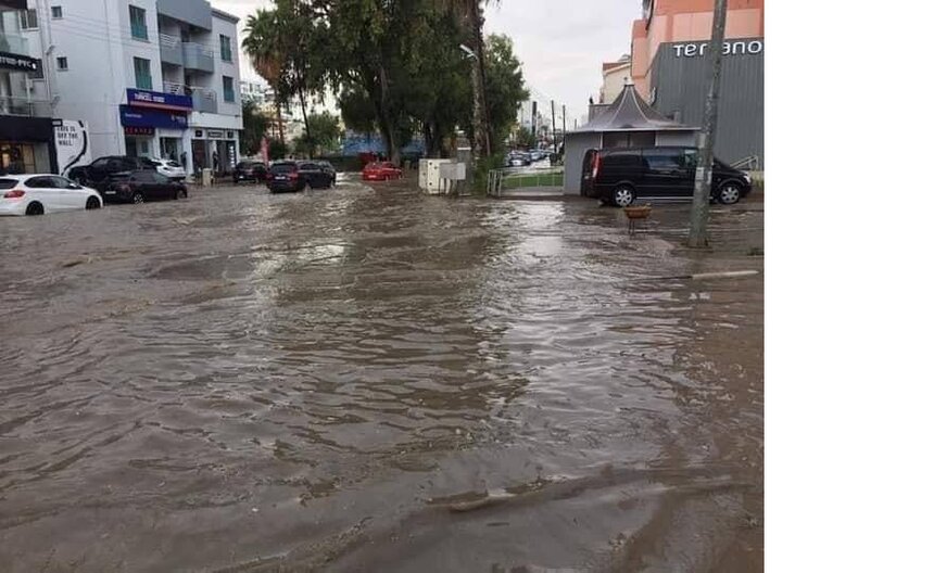 Северный Кипр затопило дождем: фото 2