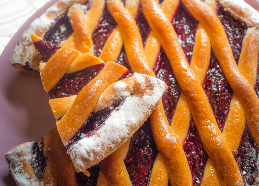 Кипрский пирог с ягодным джемом - Паста Флора: фото 22