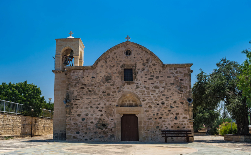 Церковь Святого Георгия в деревне Ахелия на Кипре: фото 25