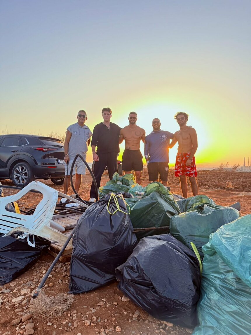 Немецкий вирусный тиктокер делает Кипр чище: фото 3