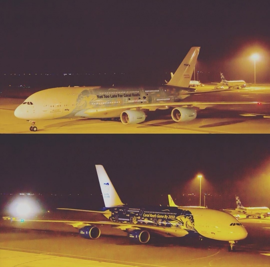 В аэропорту Ларнаки приземлился самый большой самолет в мире: фото 2