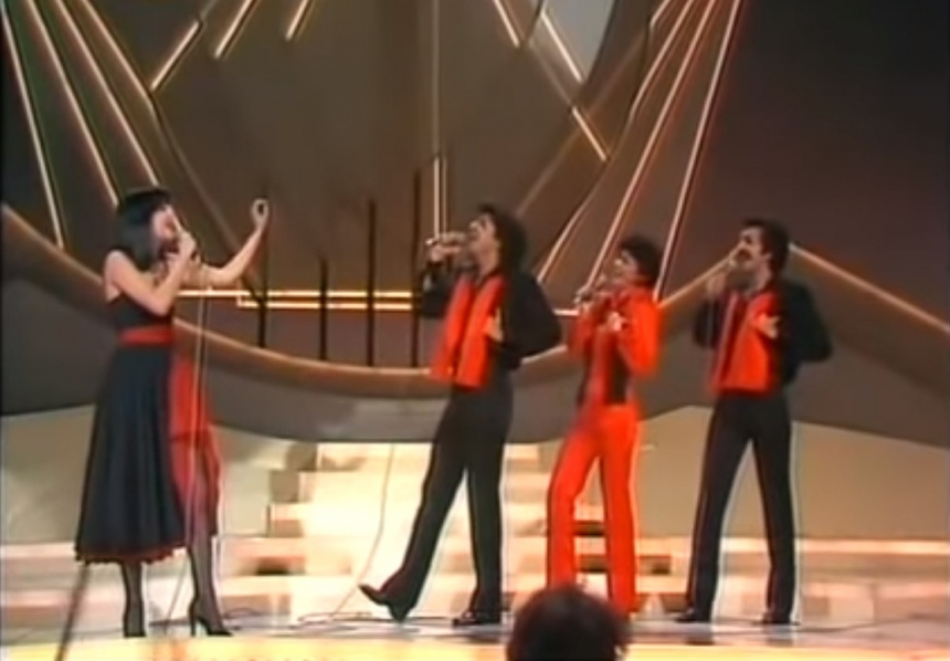 Кипрская певица Анна Висси на конкурсе "Евровидение 1980"!: фото 7