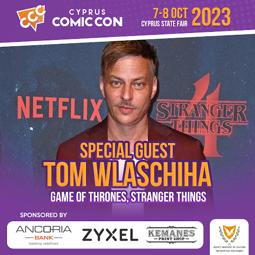 На Кипрский Comic Con 2023 приедет звезда "Игры престолов" и "Очень странных дел": фото 2