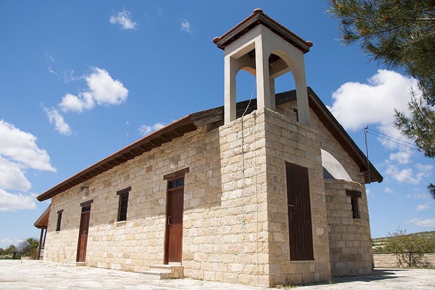 Часовня Святого Иоанна Русского в кипрской деревушке Вуни : фото 2