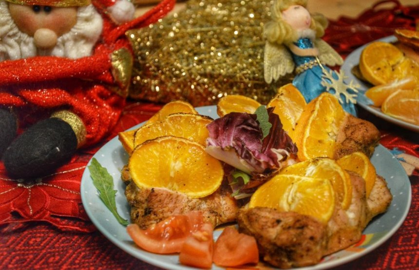 Новогодний рецепт филе индейки в мандариново-медовом маринаде: фото 8