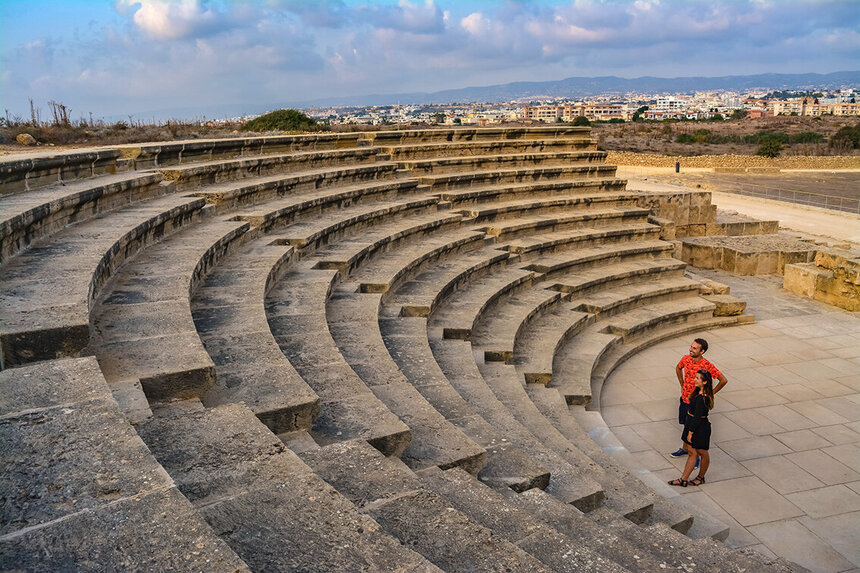 Древний Одеон - действующий античный театр на Кипре: фото 16