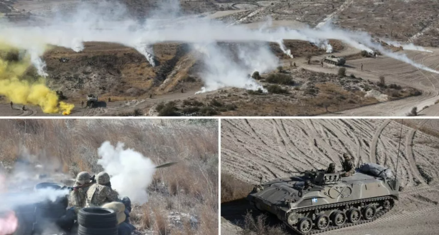 Национальная гвардия Кипра провела масштабные учения в Ларнаке: фото 2