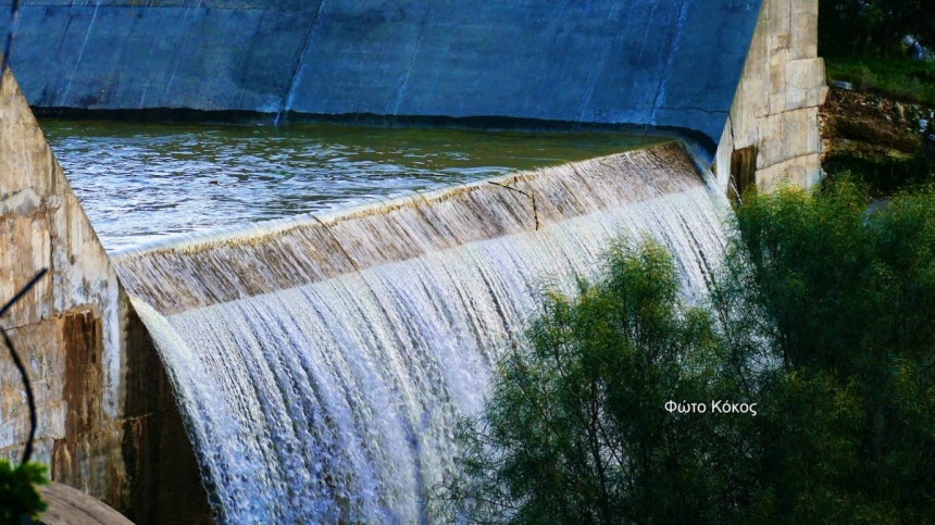 Свершилось! Водохранилище Гермассойя впервые за долгие годы переполнилось водой.: фото 8