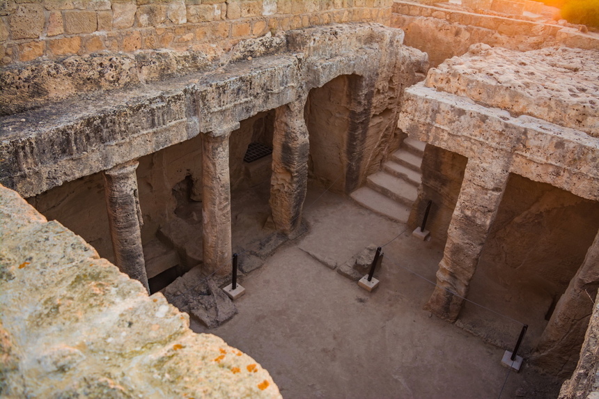Гробницы Королей - одно из самых привлекательных мест в Пафосе: фото 71