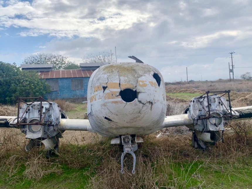 Еще один заброшенный кипрский самолет, но с утерянной историей: фото 2