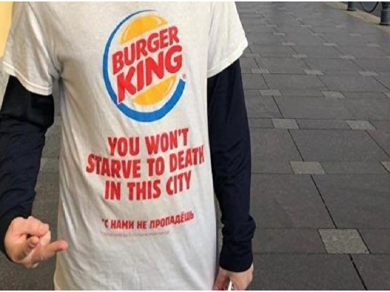Туриста с Кипра в Петербурге оскорбил слоган  Burger King: фото 2