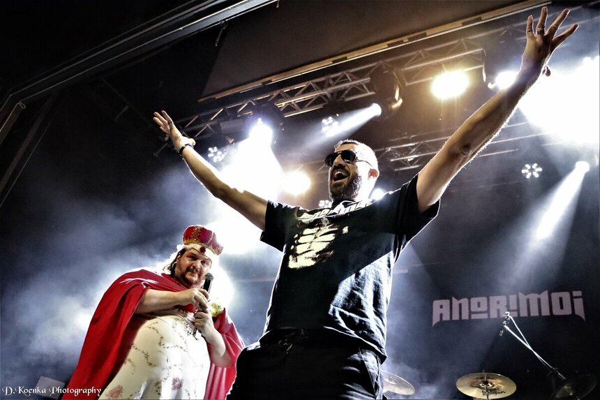 Anorimoi: самая веселая метал-банда Греции на Кипре!: фото 2
