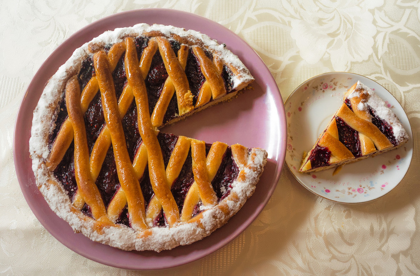 Кипрский пирог с ягодным джемом - Паста Флора: фото 5