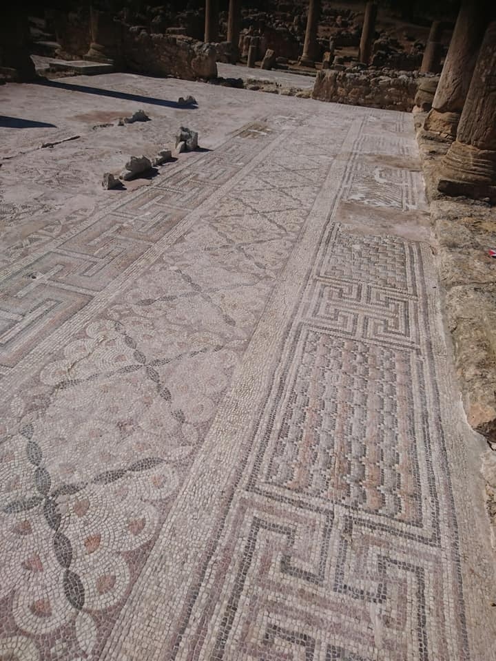  На полуострове Карпас  восстановили мозаики древней базилики Святой Троицы : фото 3