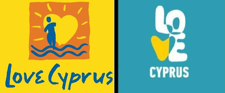 Старая и новая эмблема Кипрского туризма