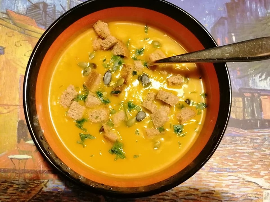 Осенняя палитра вкусов: бархатистый тыквенный суп: фото 8