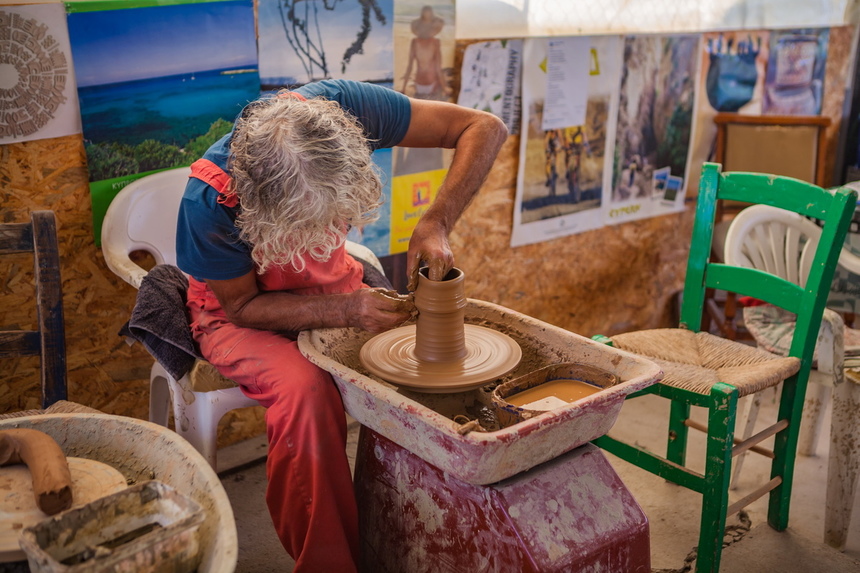 Сказочное путешествие в кипрскую гончарную мастерскую: фото 31