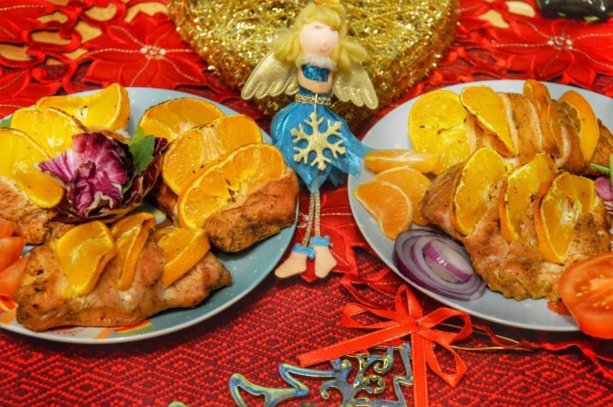 Новогодний рецепт филе индейки в мандариново-медовом маринаде: фото 32