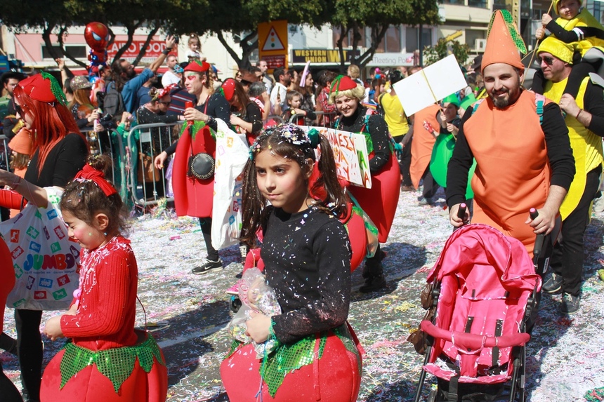 В Лимассоле прошел детский парад: фото 17