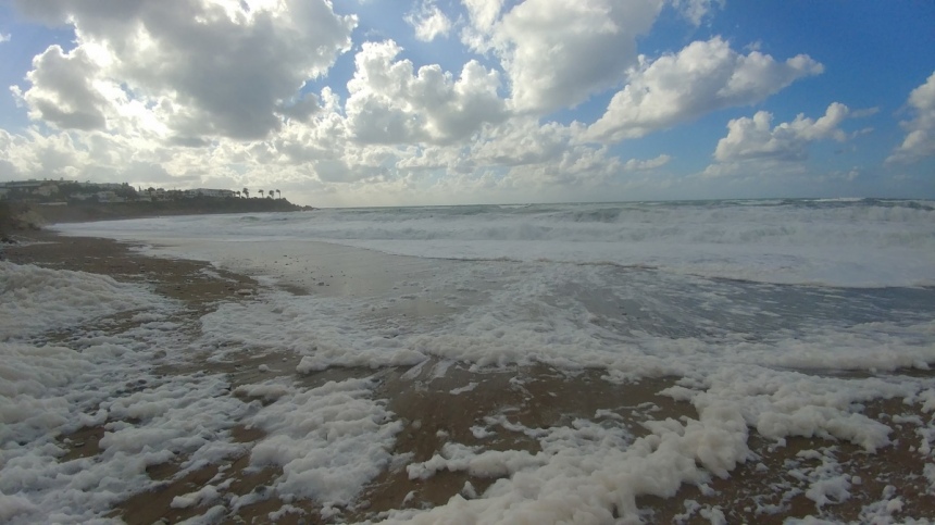"Прибрежный капучино" в Пафосе: мне с двойной пенкой! (Фото и Видео): фото 3