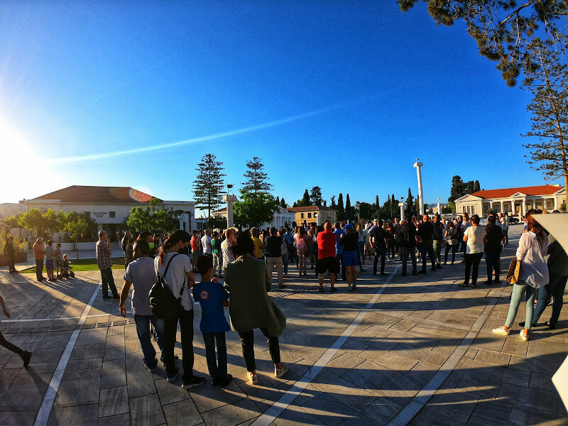 ​В Пафосе прошел очередной митинг против принудительной вакцинации: фото 14