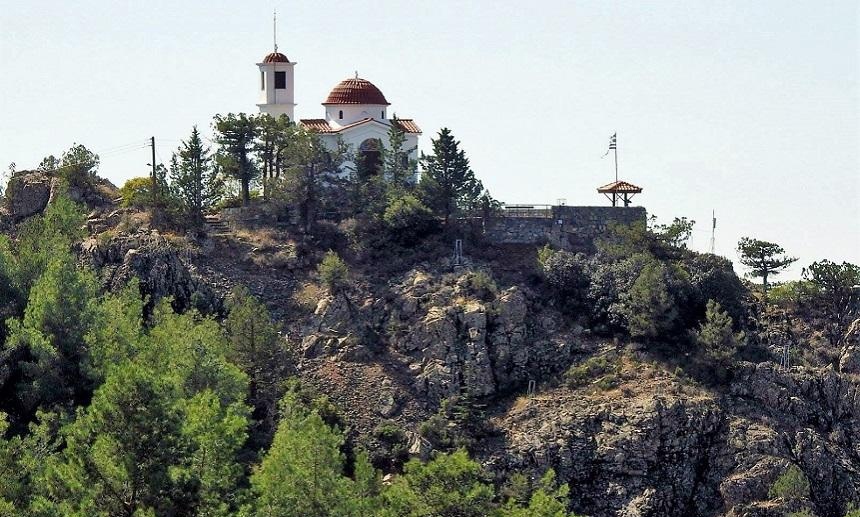 Храм пророка Илии на самой вершине горы в кипрской деревушке Агридия! (Фото): фото 7