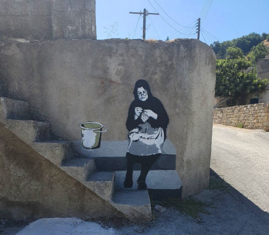 Юмористические трансформации на улицах живописной кипрской деревушки Келокедара : фото 9