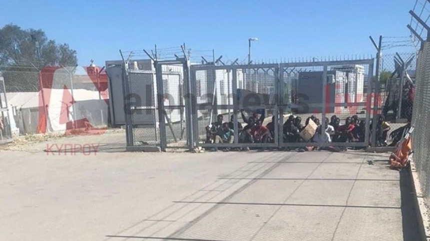 Беженцы на Кипре снова устроили забастовку: фото 2