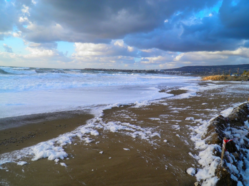 "Прибрежный капучино" в Пафосе: мне с двойной пенкой! (Фото и Видео): фото 7