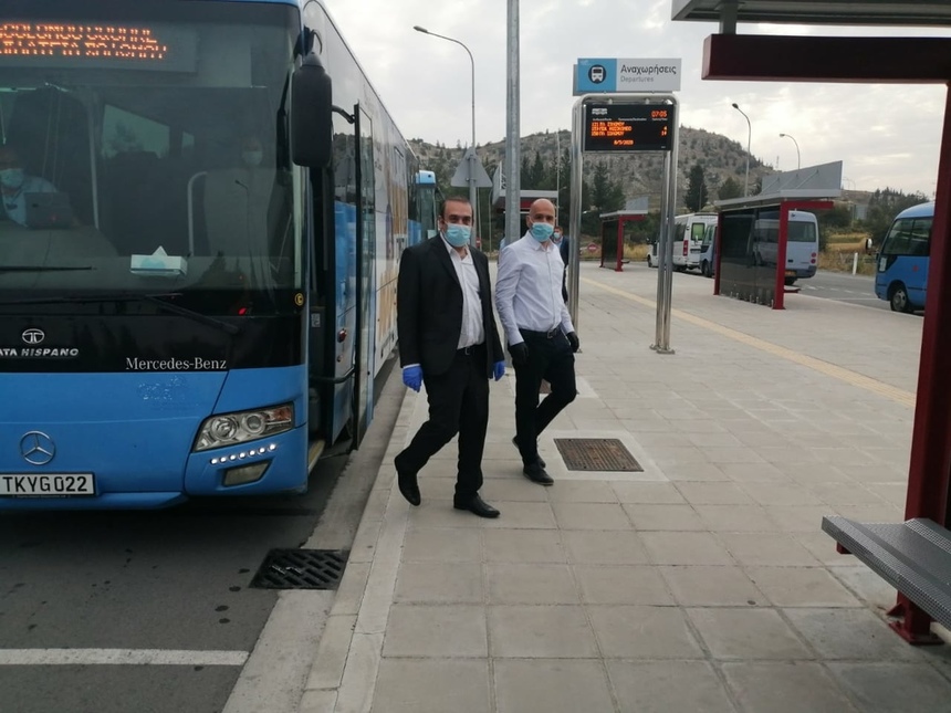 Министр транспорта провел рейд по автобусным станциям Кипра: фото 2