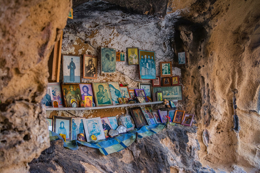Секретная пещера покровителя всех влюбленных пар в Пафосе : фото 16
